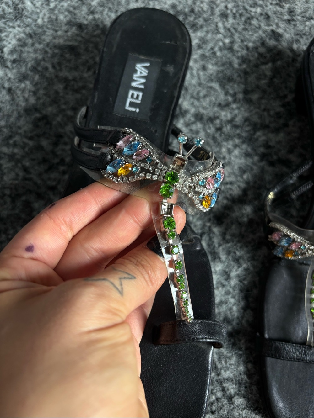 Vaneli dragonfly sandals - Picture 2 of 9